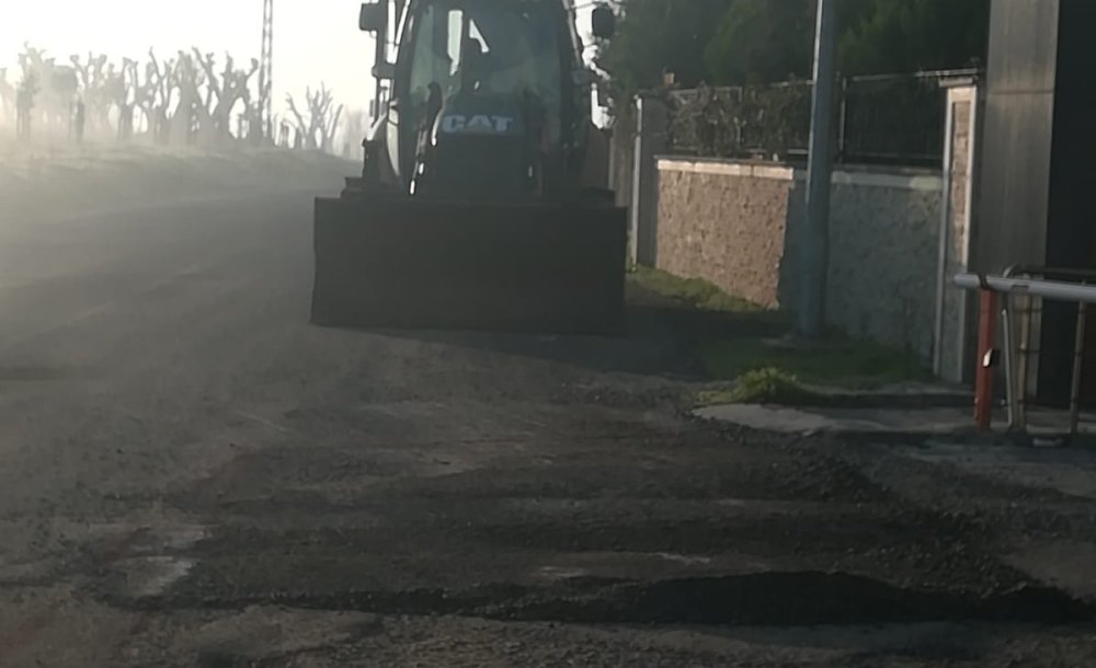 Belediye Hakimiyet Sokakta Çalışma Yaptı 