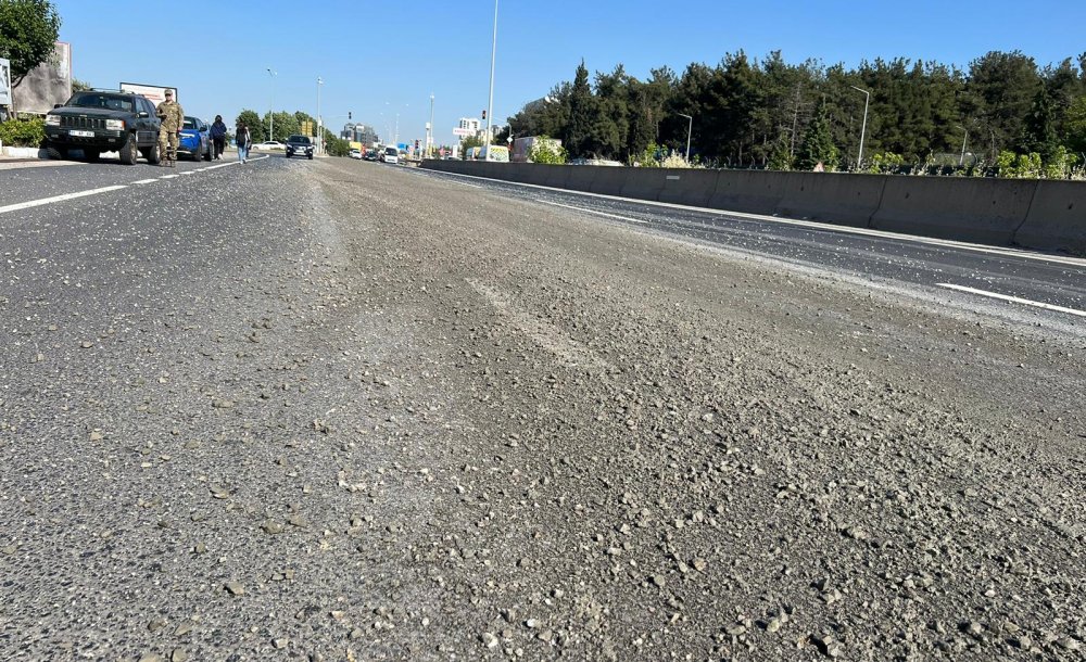 Beton Mikserlerinin Tehlikeli Davranışı Trafiği Aksattı