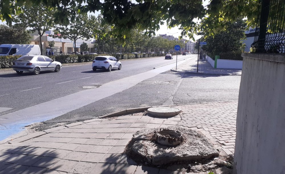 Çorlu'da Bu Görüntüler Tehlike Yaratıyor